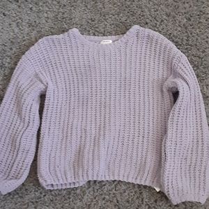 Pastel purple sweater